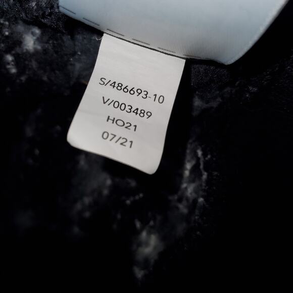 ATHLETA Jacket Medium Gray Black Women's Tugga Sherpa Soft Marble - Picture 11 of 14